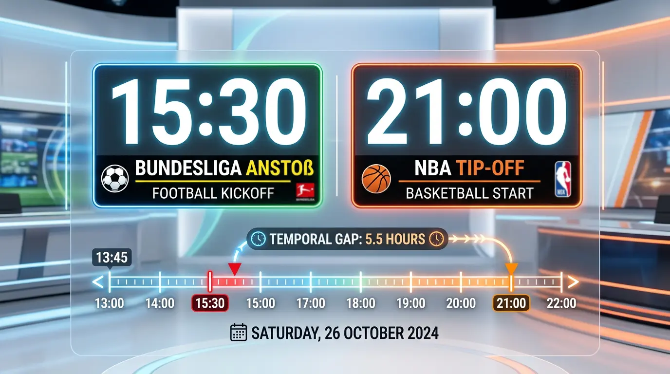 Timing-Risiko bei Basketball Fußball Kombiwette: Unterschiedliche Anstoß und Tip-off-Zeiten planen