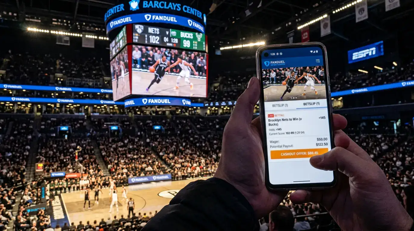 Basketball Kombiwette Cashout-Entscheidung vor dem letzten Bein mit Wettschein und aktueller Quote