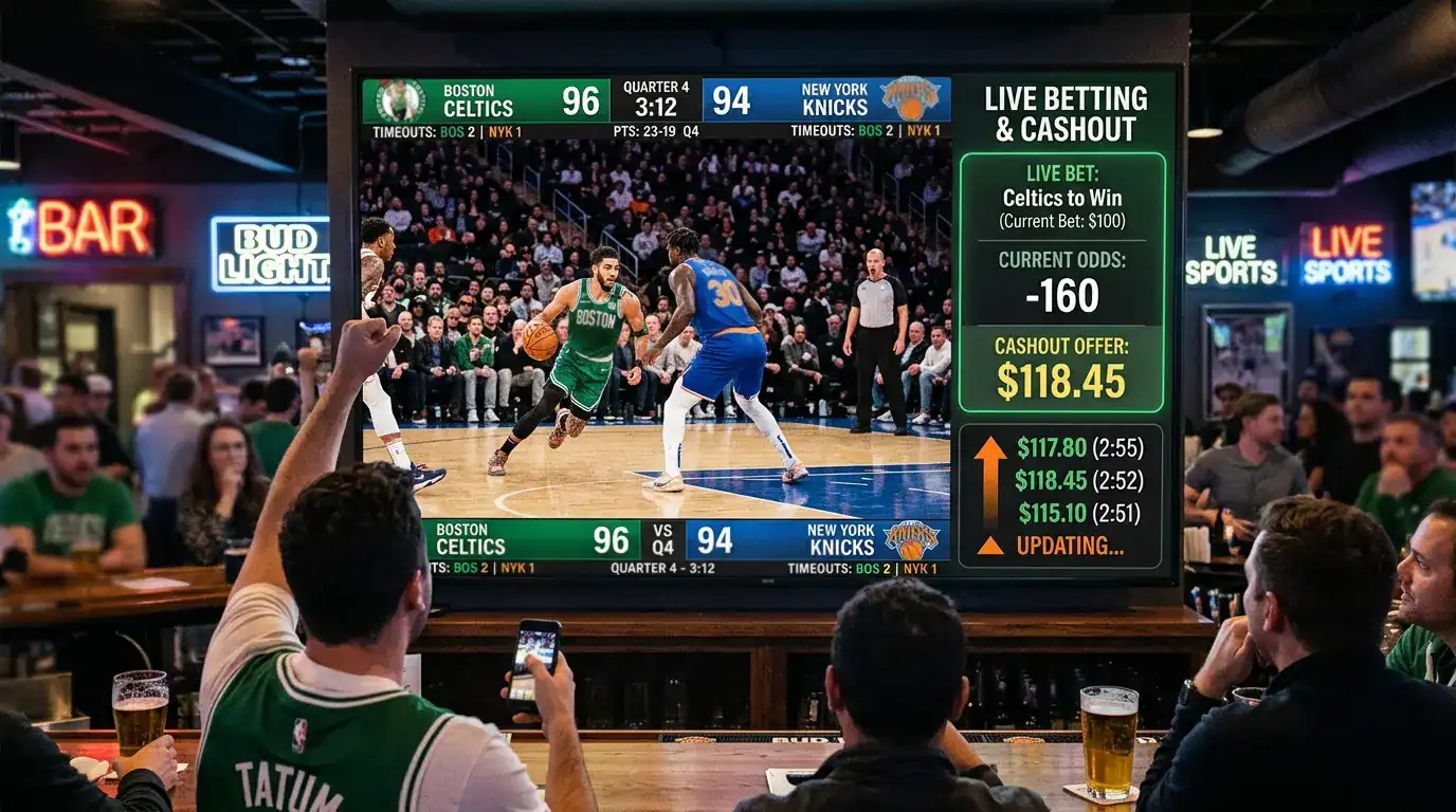 Live-Cashout-Dynamik bei Basketball Kombiwetten mit schnellen Scoreveränderungen und Timing-Fenster