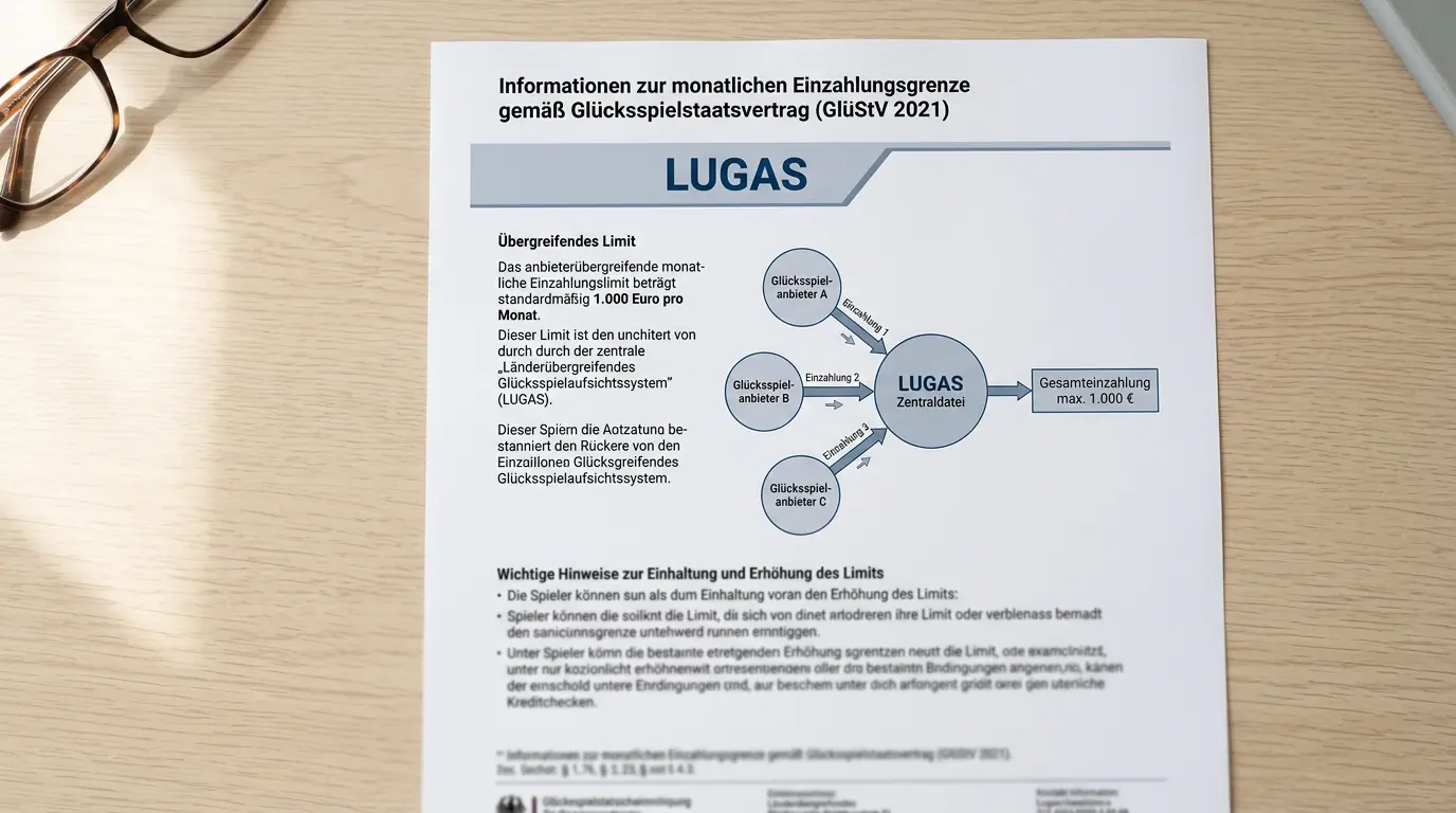 LUGAS-Einzahlungslimit 1000 Euro pro Monat: Auswirkung auf Basketball Kombiwetten-Strategie und Bankroll-Planung