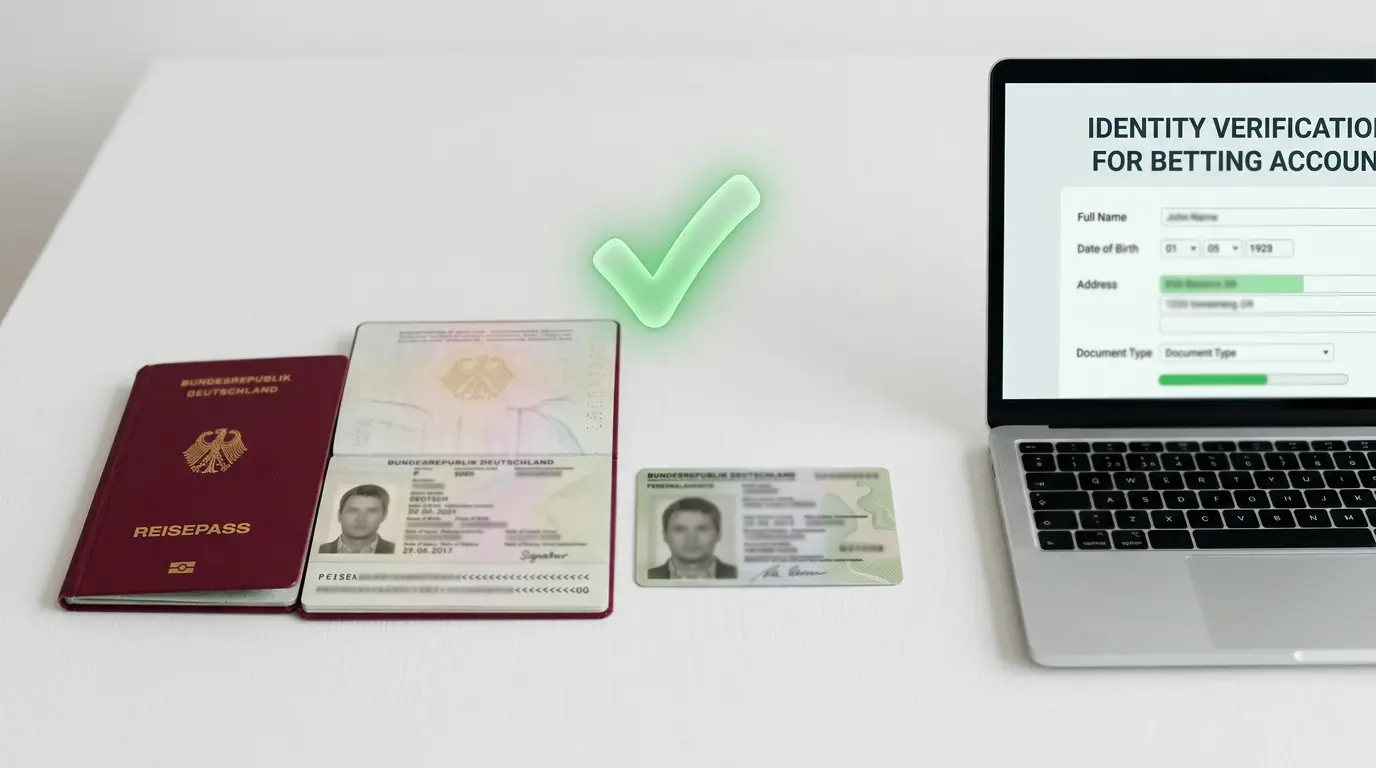 Konto-Verifizierung bei GGL-lizenziertem Anbieter: Personalausweis und Identitätsprüfung