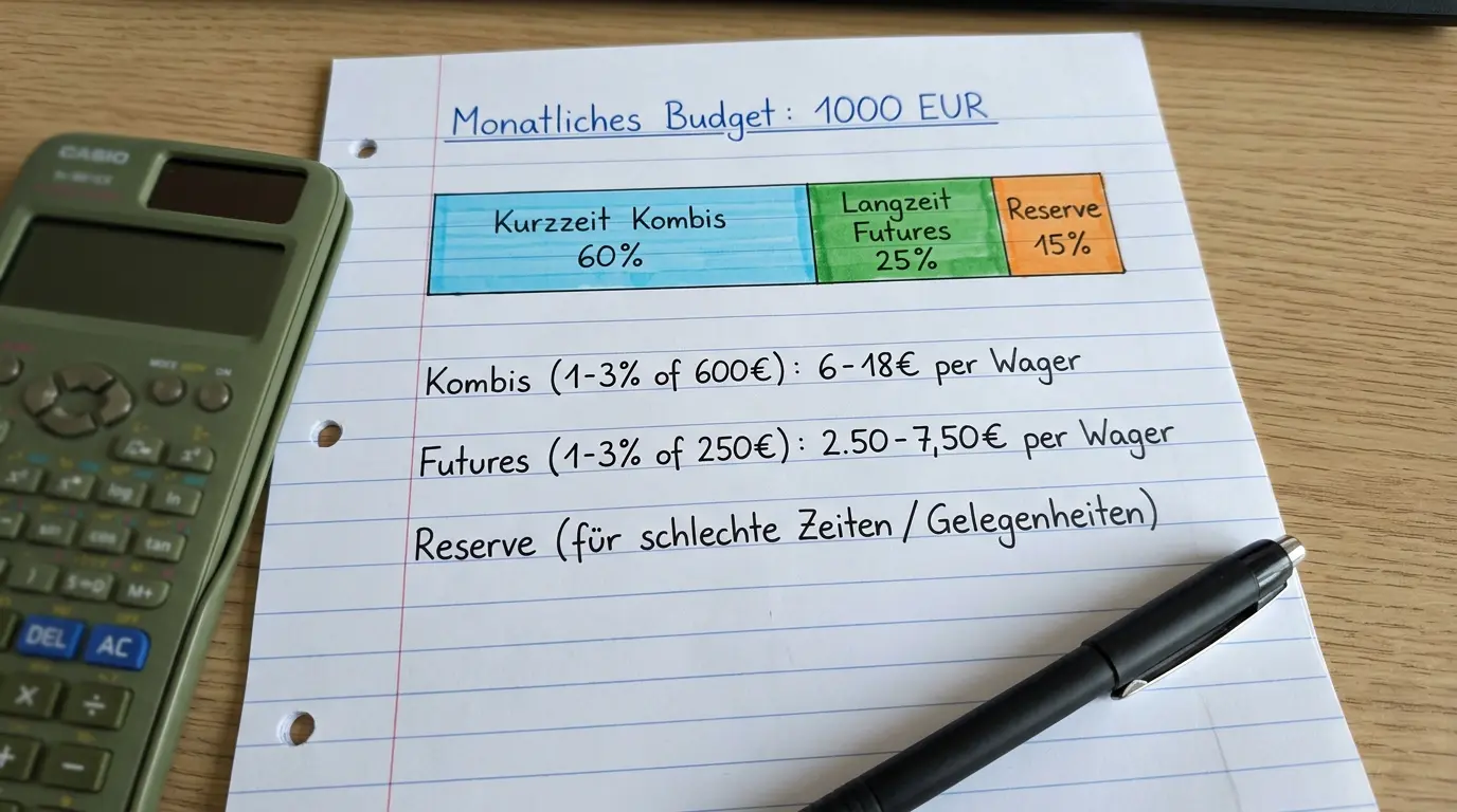 Bankroll-Planung für Basketball Langzeitwetten: Einsatzrechner und Monatslimit unter LUGAS berücksichtigen