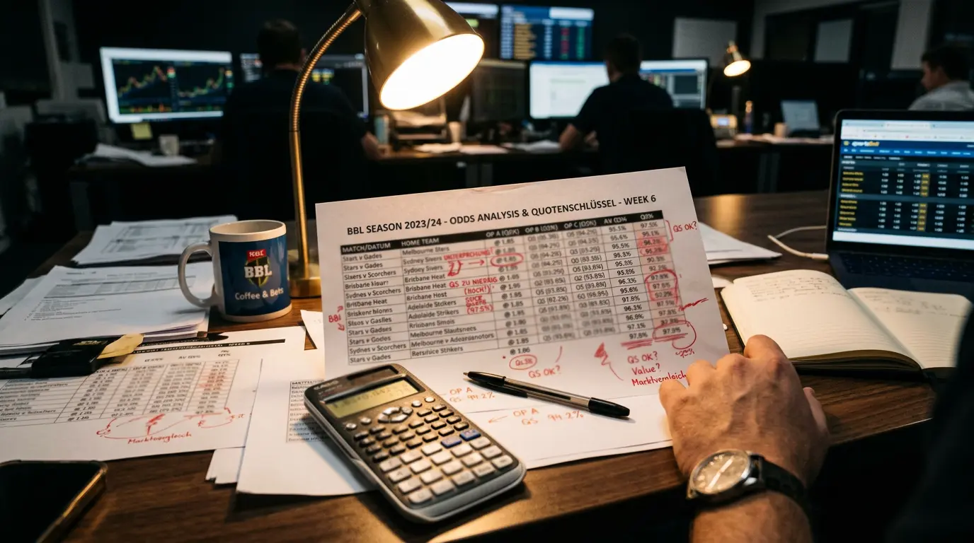 Buchmacher-Quotenanalyse für BBL-Heimspiele und Unterpreisung des Heimvorteils in Basketball Kombiwetten