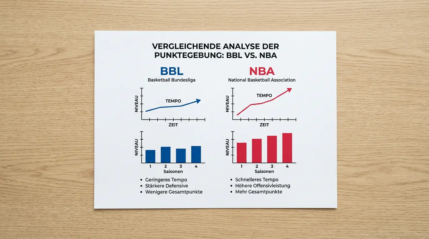 BBL Scoring-Muster: Tempoanalyse und Totals-Unterschied zwischen NBA und BBL-Basketball für Kombiwetten