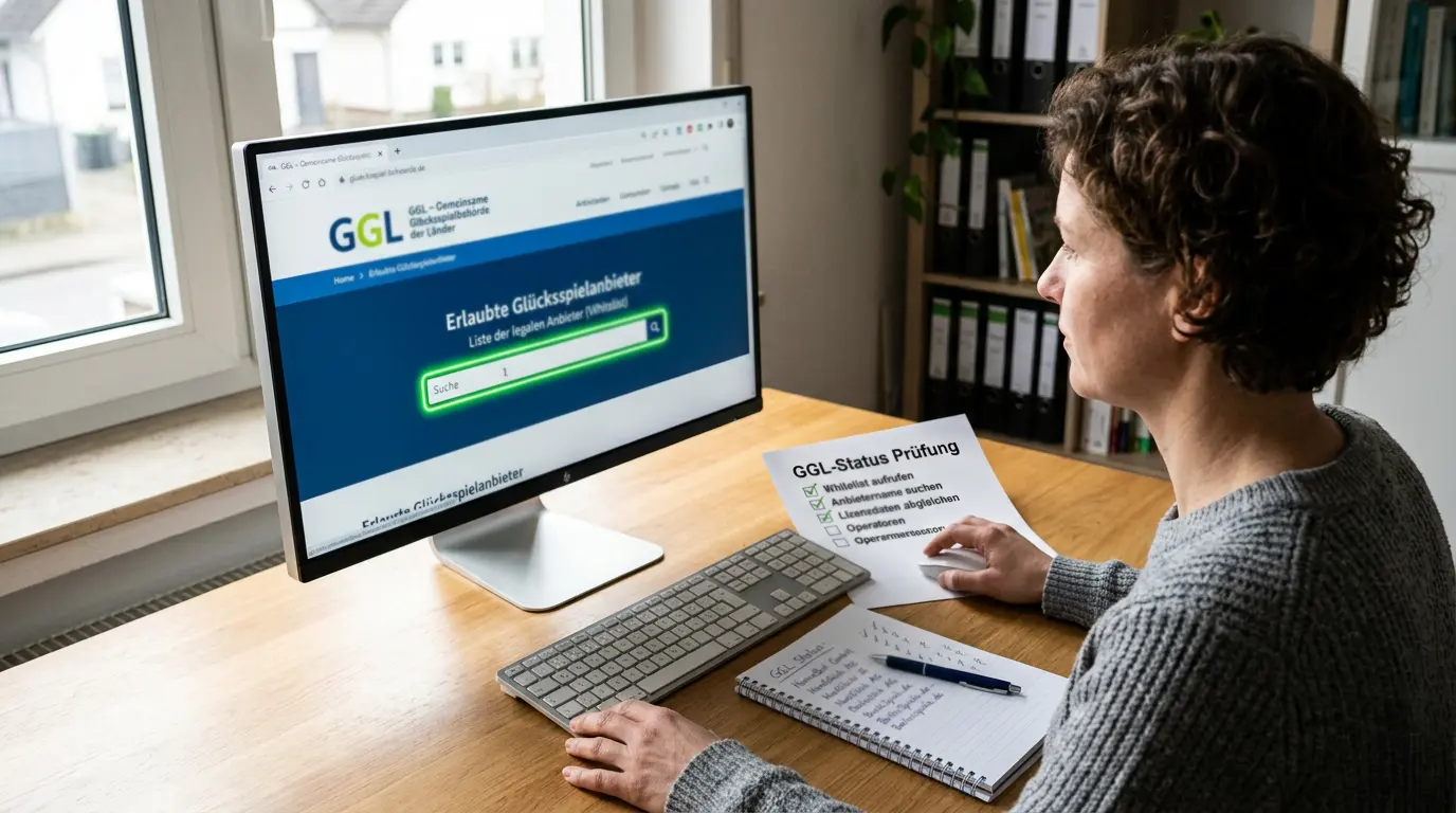 Schritt-für-Schritt Überprüfung des GGL-Lizenzstatus eines Basketball Wettanbieters