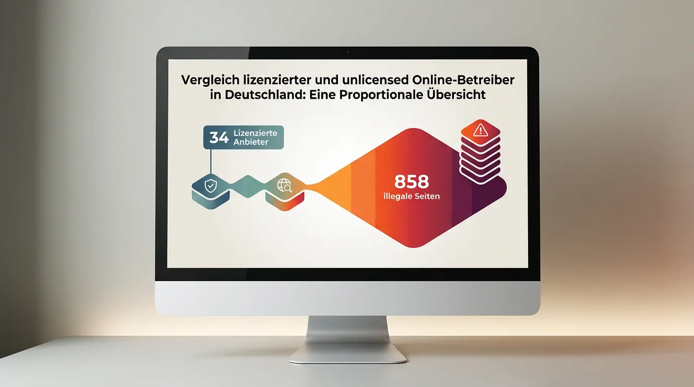 Illegaler Sportwettenmarkt Deutschland 2024: 858 Seiten von 212 Betreibern laut GGL Tätigkeitsbericht identifiziert