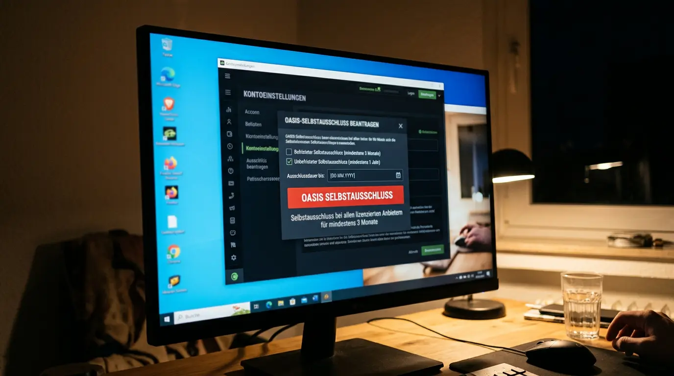OASIS Selbstausschluss-System für Online-Sportwetten als Spielerschutzmassnahme in Deutschland