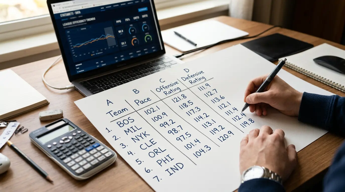 Datenbasierte Analyse für Basketball Kombiwetten: Statistiken schlagen Bauchgefühl beim Wetten