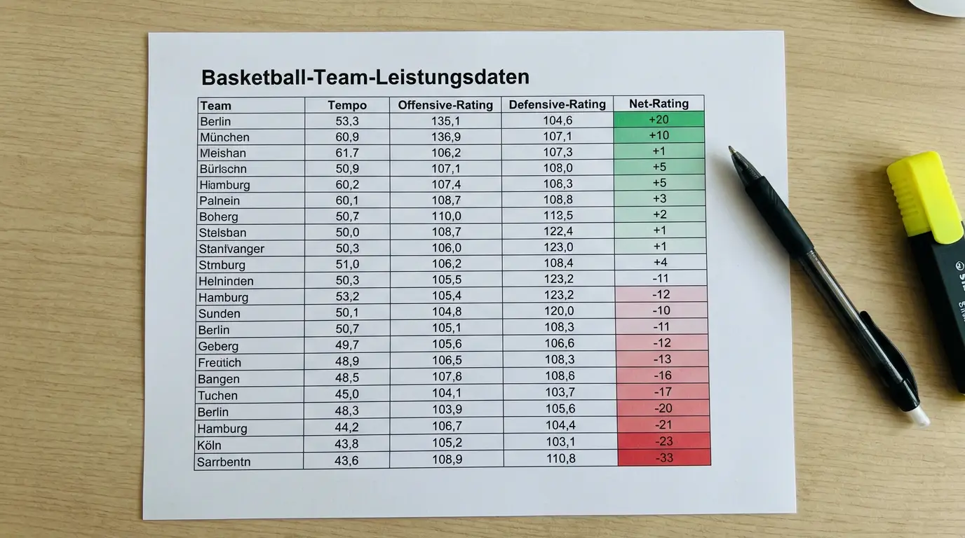 Advanced Stats NBA: Pace, Offensive Rating und Defensive Rating für Basketball Kombiwetten nutzen